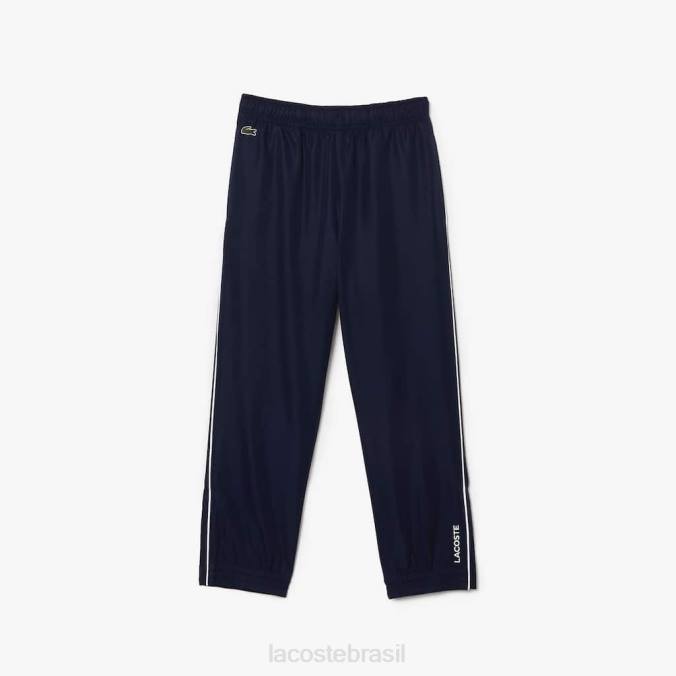 Lacoste crianças calças esportivas azul-marinho P2PX3110 roupas