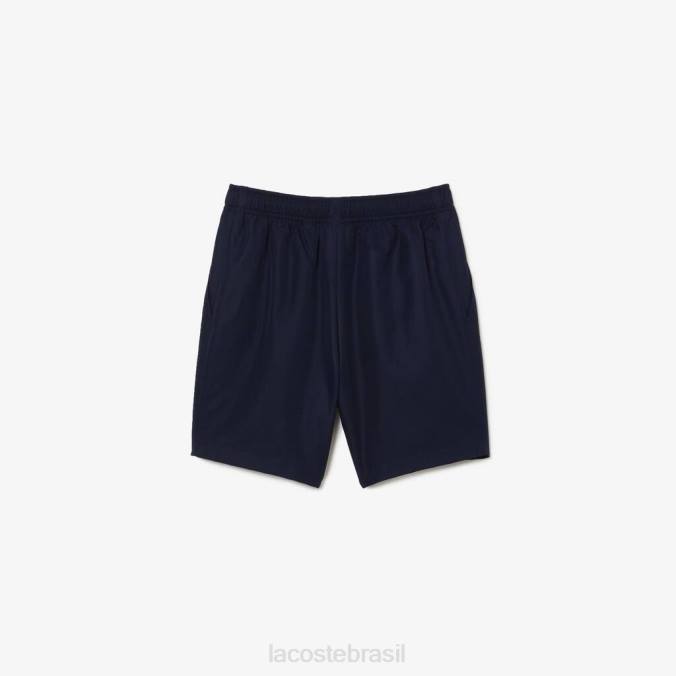 Lacoste crianças shorts esportivos de diamante azul-marinho P2PX3076 roupas