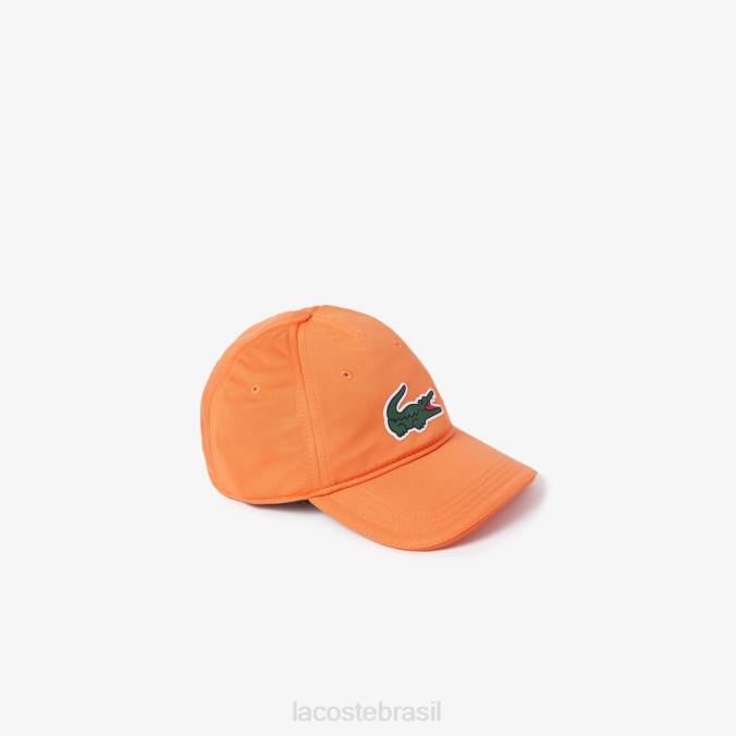 Lacoste homens chapéu aberto de miami laranja P2PX2339 acessórios