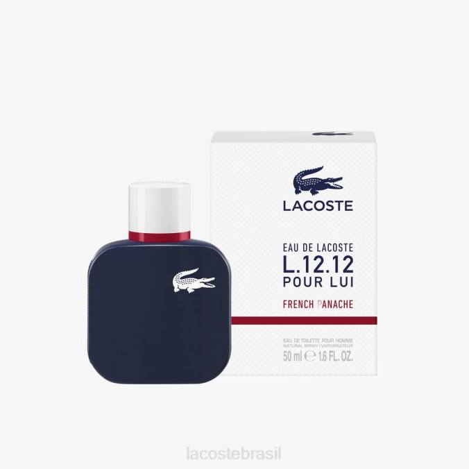 Lacoste homens l.12.12 panache francês pour lui eau de toilette 50ml azul P2PX2194 acessórios