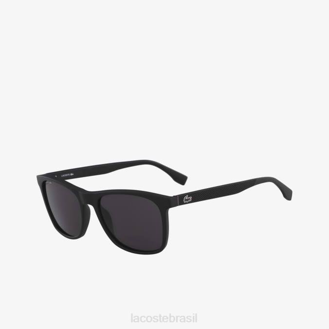 Lacoste homens óculos de sol premium retângulo modificado l.12.12 Preto Azul P2PX1927 acessórios