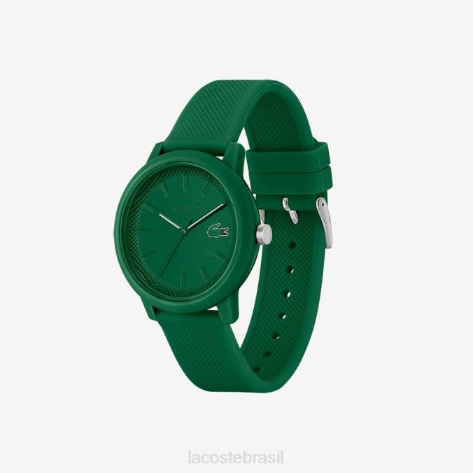 Lacoste homens Relógio com pulseira de silicone verde 12.12 verde P2PX2198 acessórios