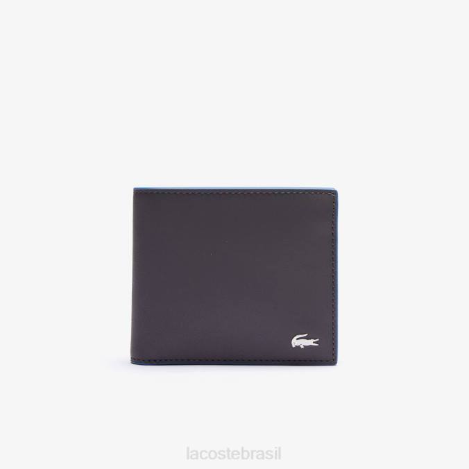 Lacoste homens carteira de couro fitzgerald ímã lazúli P2PX1946 bolsas e artigos de couro