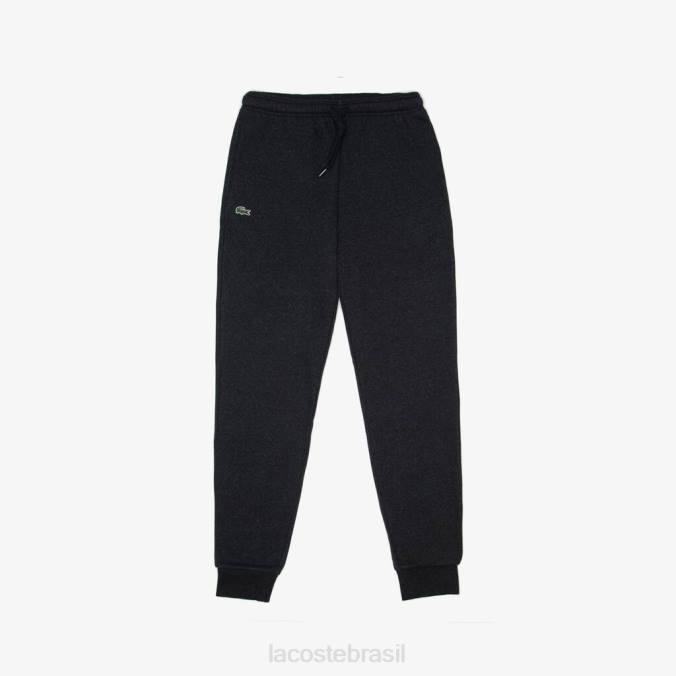 Lacoste homens calça esportiva de tênis de lã cinza P2PX1122 roupas