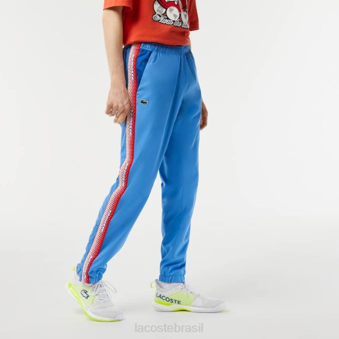 Lacoste homens calça de treino regular azul P2PX316 roupas