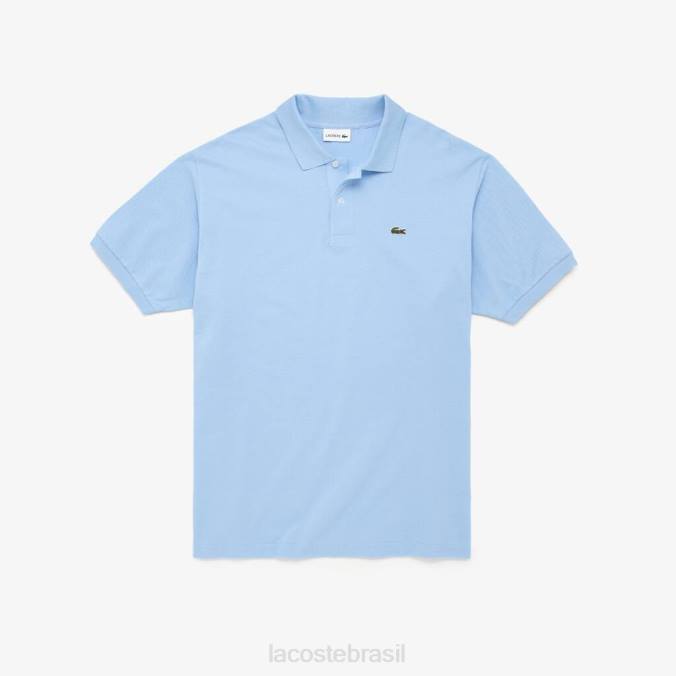Lacoste homens polo petit piquê de algodão - plus size - grande azul P2PX800 roupas