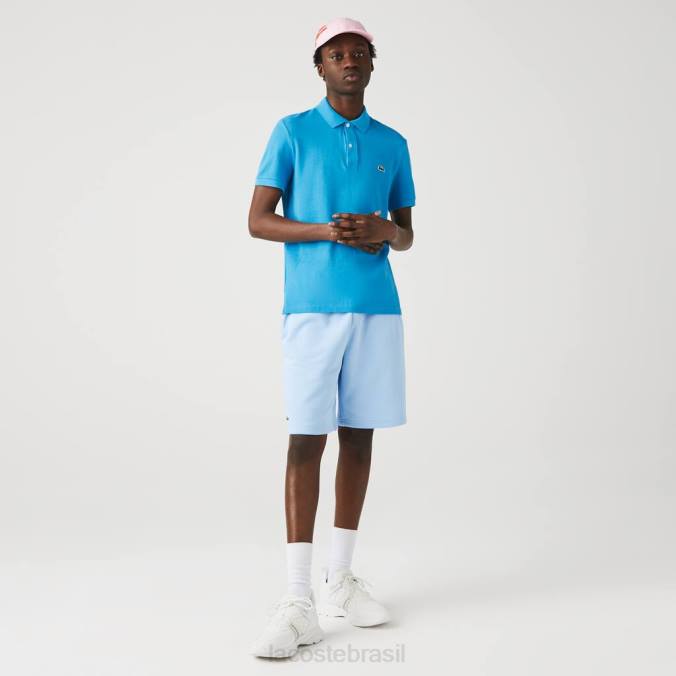 Lacoste homens polo slim fit original l.12.12 turquesa P2PX866 roupas