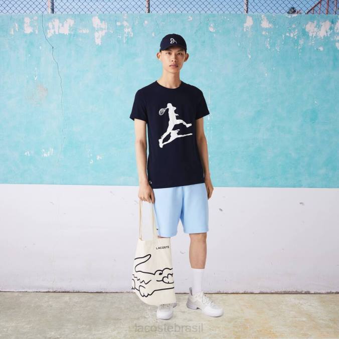 Lacoste homens Pacote Sport x Novak Djokovic azul-marinho P2PX1484 roupas