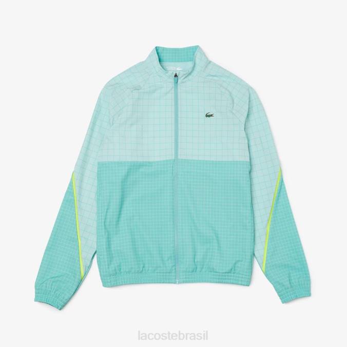 Lacoste homens conjunto jogger tenis x novak djokovic verde/verde claro P2PX270 roupas