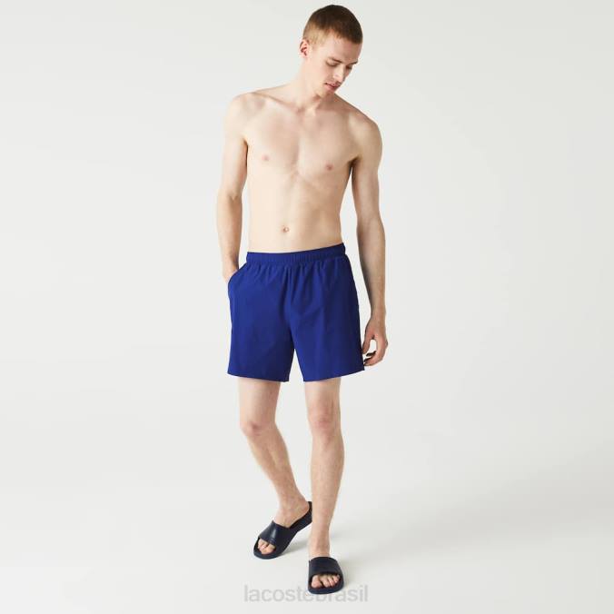 Lacoste homens calção de banho leve azul P2PX1682 roupas