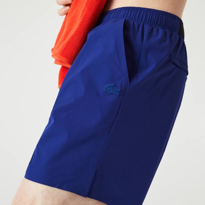 Lacoste homens calção de banho leve azul P2PX1682 roupas
