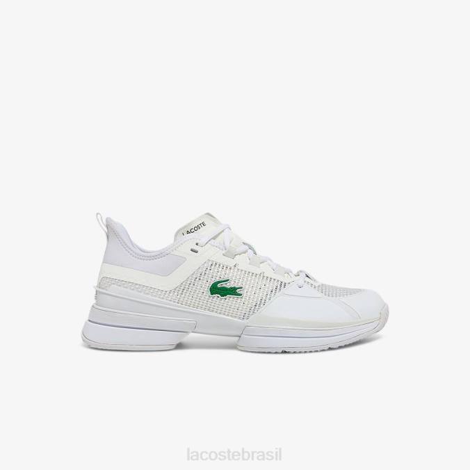 Lacoste homens tênis ultra têxtil ag-lt21 branco P2PX1851 sapato