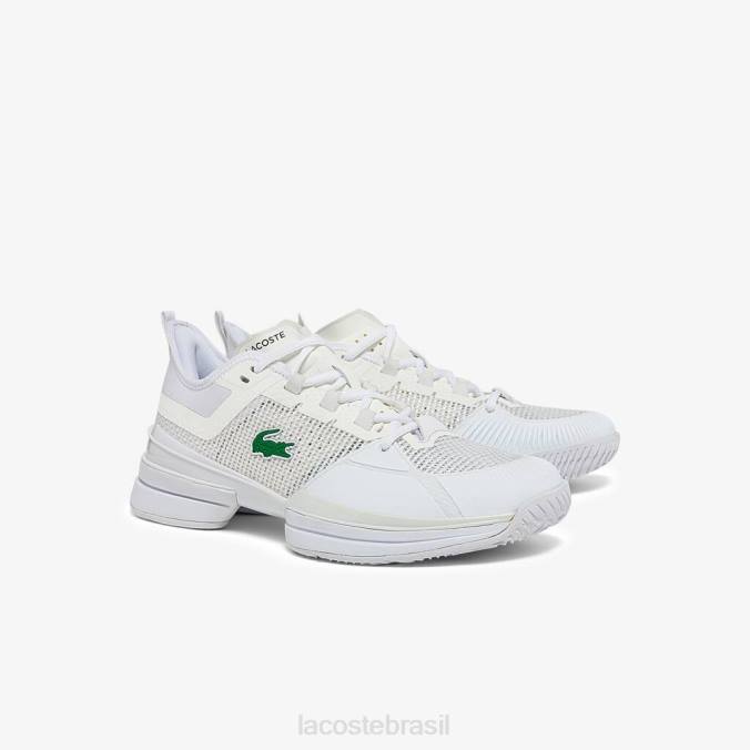 Lacoste homens tênis ultra têxtil ag-lt21 branco P2PX1851 sapato
