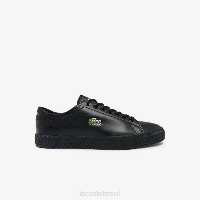 Lacoste homens couro gripshot e tênis sintético preto P2PX1883 sapato