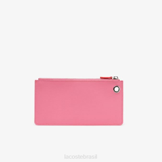 Lacoste mulheres anna bolsa dupla reversível com cordão reseda corrida P2PX2764 bolsas e artigos de couro