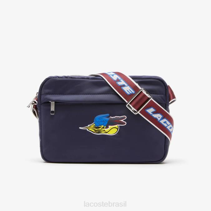 Lacoste mulheres bolsa cruzada de marca fuzileiro naval 166 andrinopla P2PX2875 bolsas e artigos de couro
