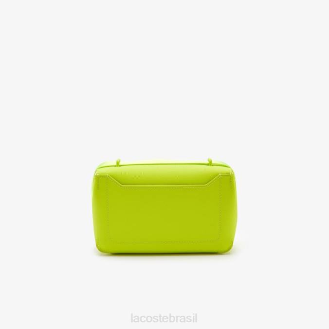 Lacoste mulheres l.12.12 bolsa cruzada com fecho de metal Lima P2PX2851 bolsas e artigos de couro