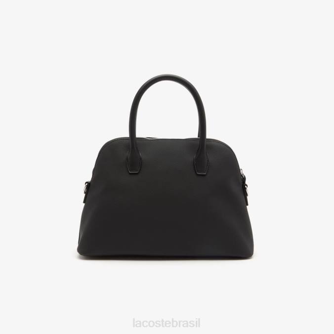 Lacoste mulheres bolsa bugatti com alça removível preto P2PX2861 bolsas e artigos de couro