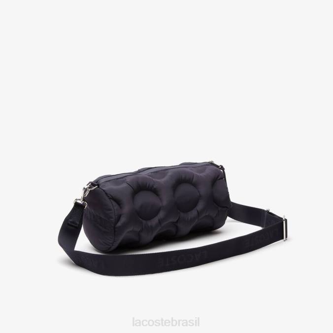 Lacoste mulheres bolsa de rolo acolchoada com efeito bola de golfe abimes P2PX2867 bolsas e artigos de couro