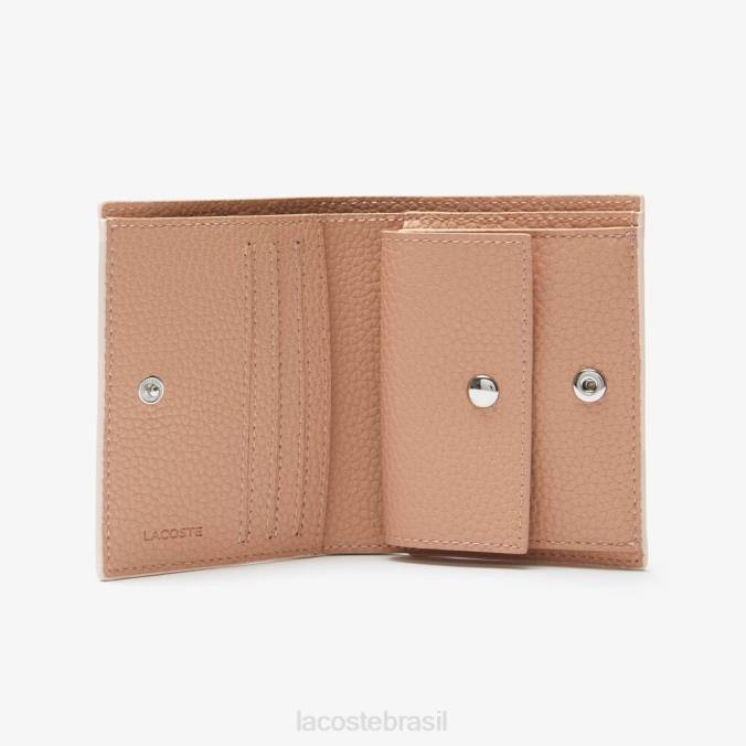 Lacoste mulheres carteira dobrável anna pequena cadeira Amanda P2PX2842 bolsas e artigos de couro
