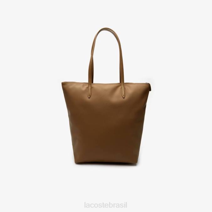 Lacoste mulheres l.12.12 sacola conceito com zíper vertical René P2PX2848 bolsas e artigos de couro