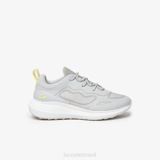 Lacoste mulheres tênis ativo 4851 têxtil Branco cinzento P2PX2725 sapato