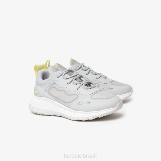 Lacoste mulheres tênis ativo 4851 têxtil Branco cinzento P2PX2725 sapato