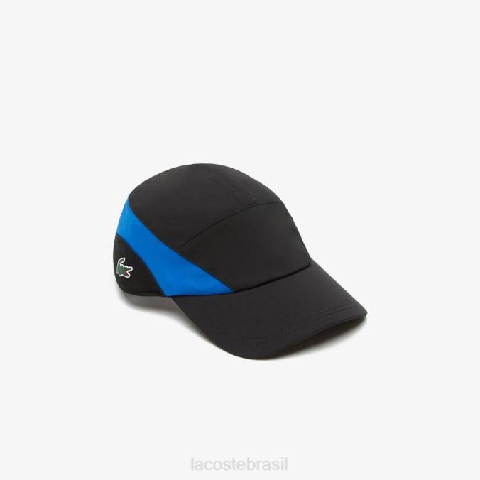 Lacoste unissex boné de tênis esportivo Preto Azul P2PX2243 acessórios