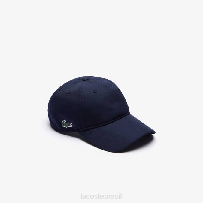 Lacoste unissex boné esportivo leve azul-marinho P2PX1925 acessórios