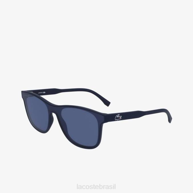 Lacoste unissex óculos de sol escudo l.12.12 azul P2PX2300 acessórios