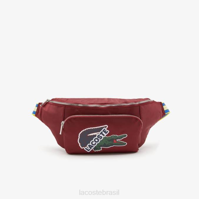 Lacoste unissex bolsa ajustável oxicoco P2PX2068 bolsas e artigos de couro