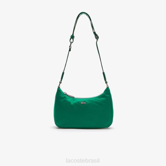 Lacoste unissex bolsa de ombro de nylon com alca de marca de crocodilo de metal estival branco P2PX2019 bolsas e artigos de couro P2PX2019 Roupa confortavel Lacoste Brasil Experimente o