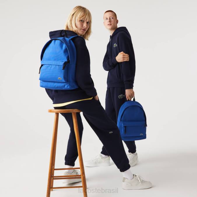 Lacoste unissex mochila compartimento para computador marina P2PX2086 bolsas e artigos de couro