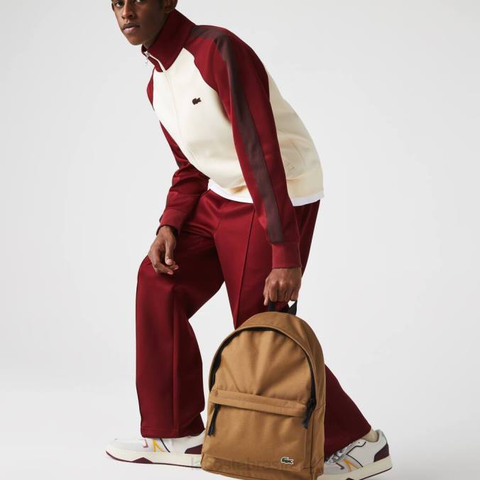 Lacoste unissex mochila de lona neocroc lontra P2PX2041 bolsas e artigos de couro